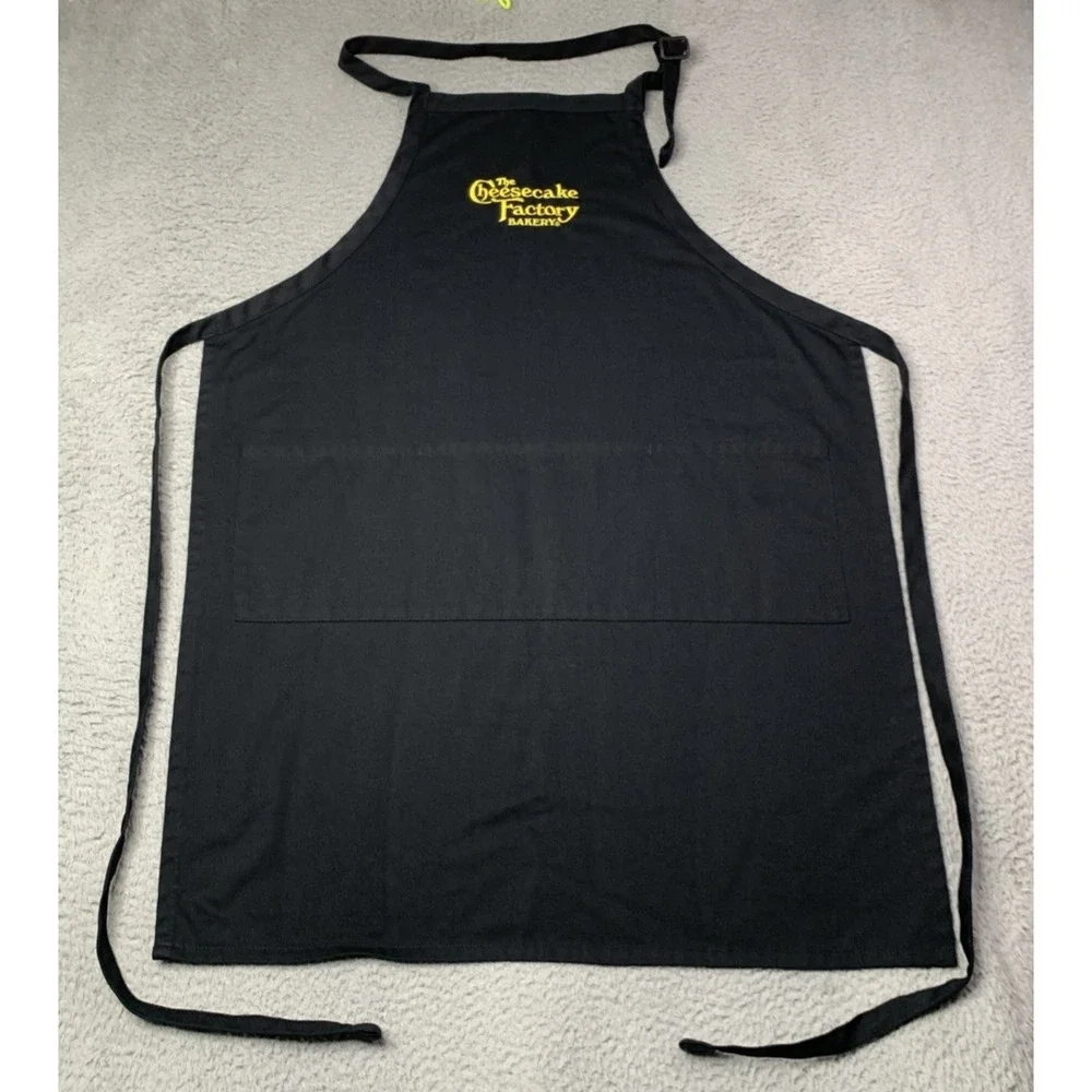 The Cheese Cake Factory Apron One Size Black The Cheese Cake Factory Bakery